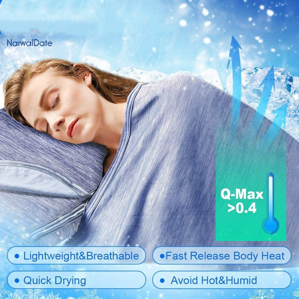 Cooling Fiber Absorb Heat Blanket