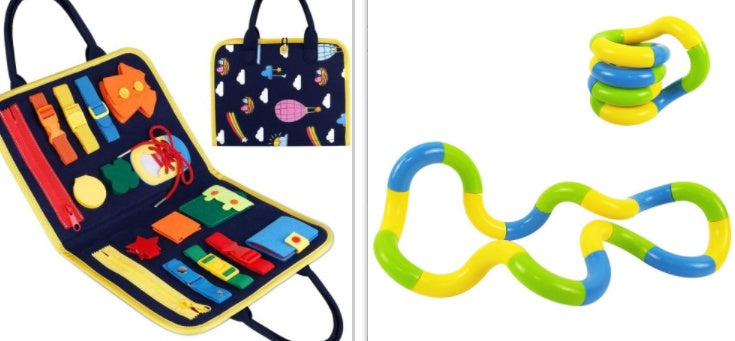 New Busy Book Children's Sensory Learning Toy
