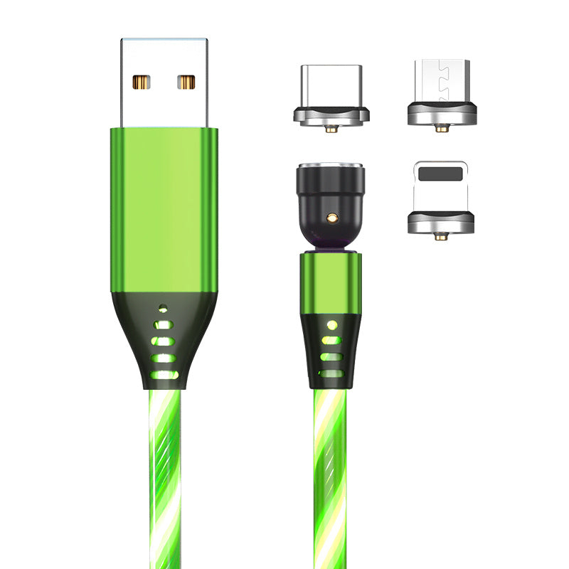 540 Rotate Luminous Magnetic Cable Fast Charging