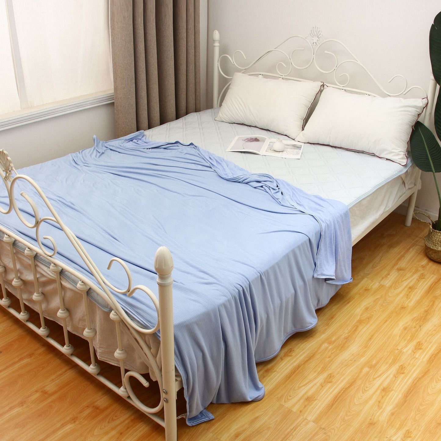 Cooling Fiber Absorb Heat Blanket