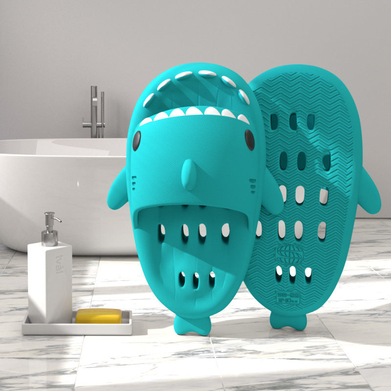 Shark Slippers With Drain Holes Beach and Outdoor
