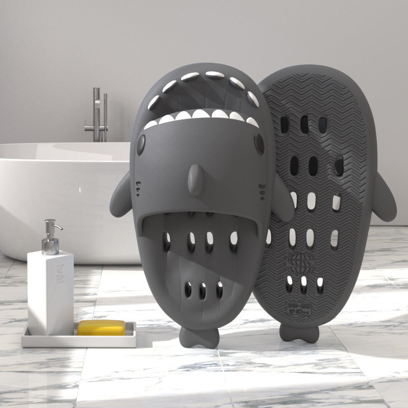 Shark Slippers With Drain Holes Beach and Outdoor