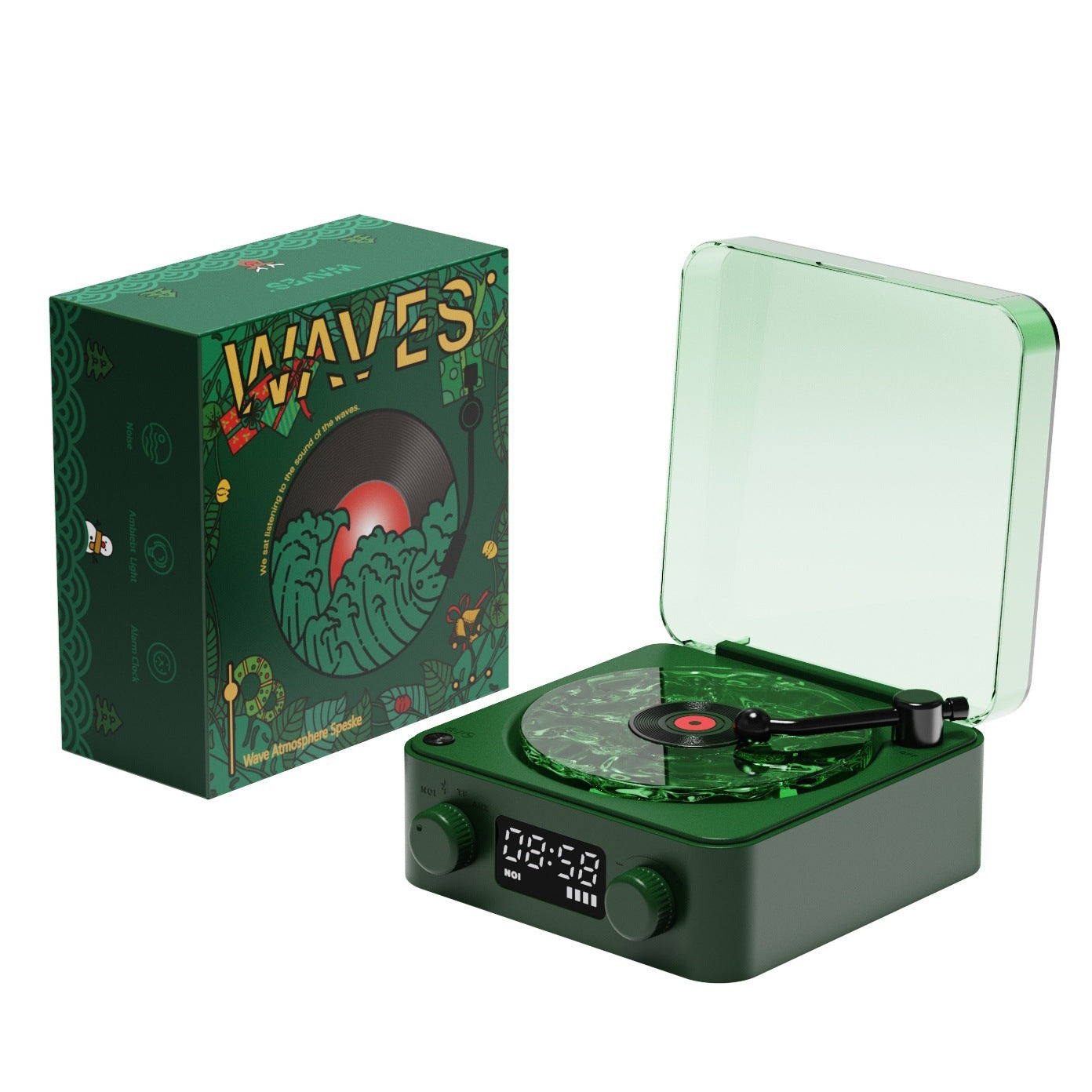 Retro Turntable Wireless Bluetooth Speaker