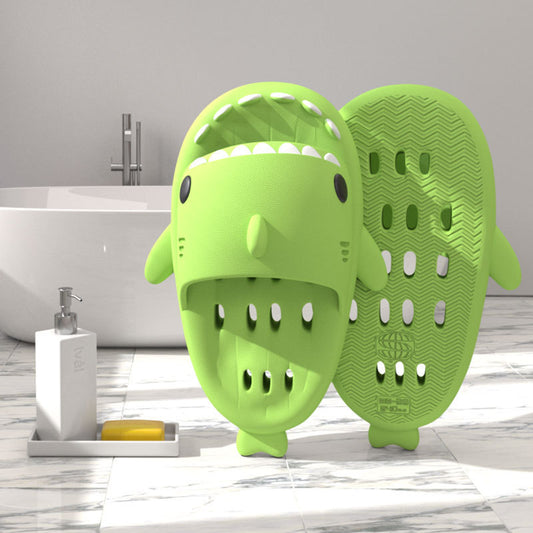 Shark Slippers With Drain Holes Beach and Outdoor