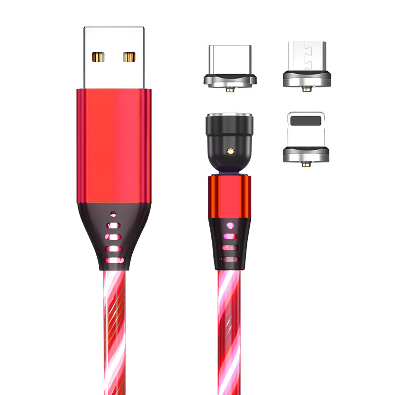 540 Rotate Luminous Magnetic Cable Fast Charging