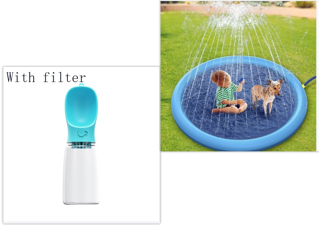 Non-Slip Splash Pad Mat For Kids And Pets Summer Outdoor