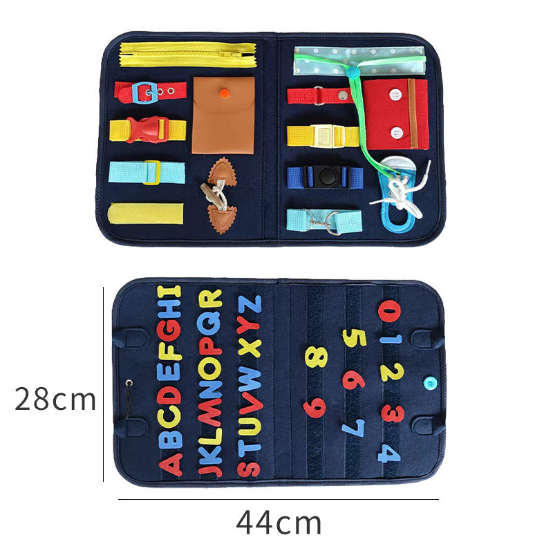 New Busy Book Children's Sensory Learning Toy