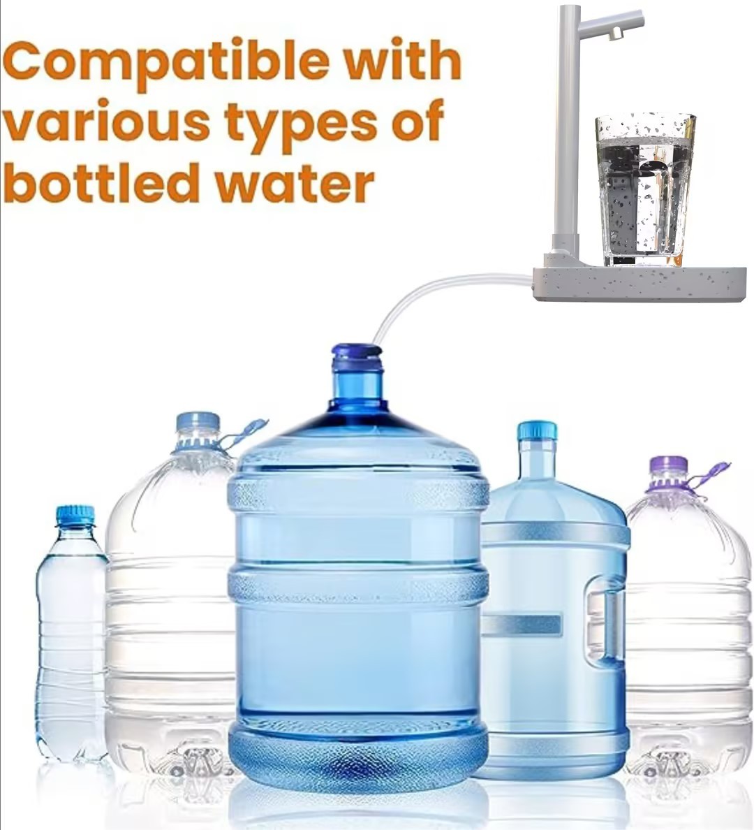 Added Extension Tupe Water Dispenser Automatic With Stand
