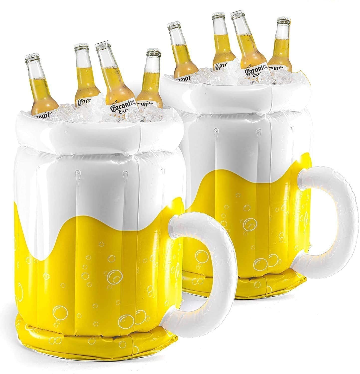 Large Inflatable Beer Mug Pool Float Drink