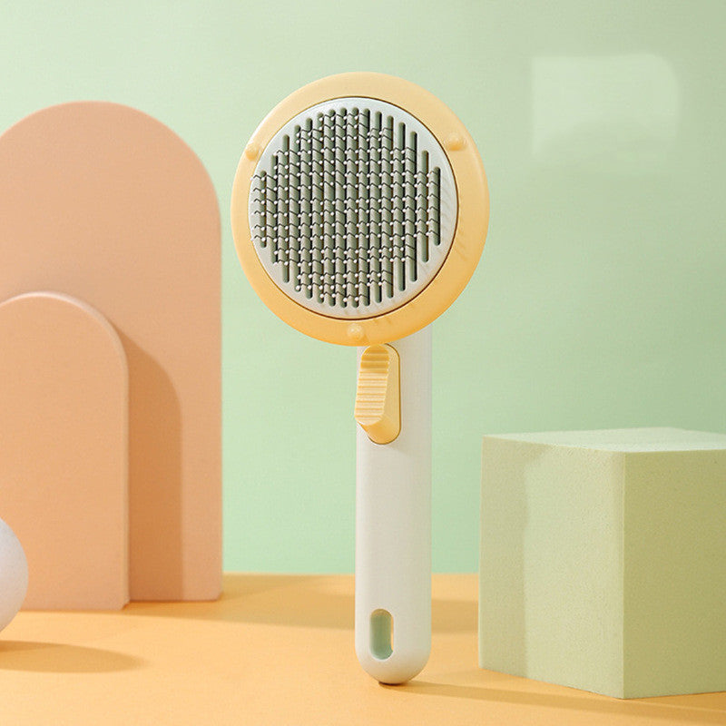 Pet Brush Hand-held Steel Wire Comb Hair Removal